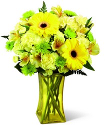 The FTD Lemon Groove Bouquet from Victor Mathis Florist in Louisville, KY